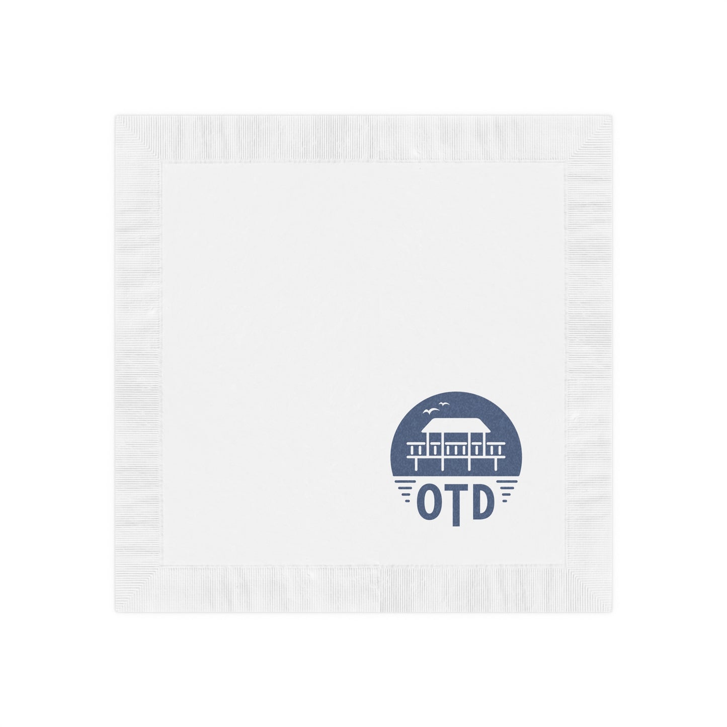 White Coined Napkins