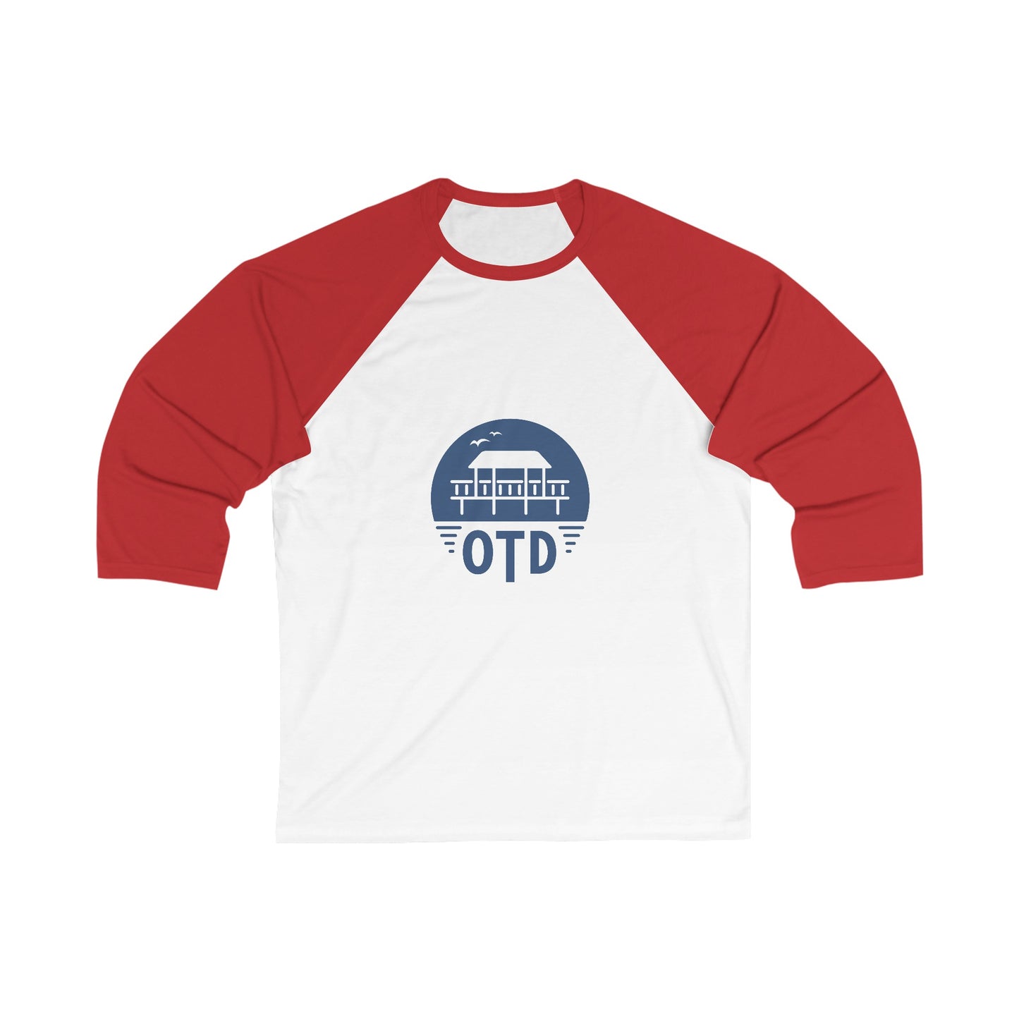 Unisex 3\4 Sleeve Baseball Tee