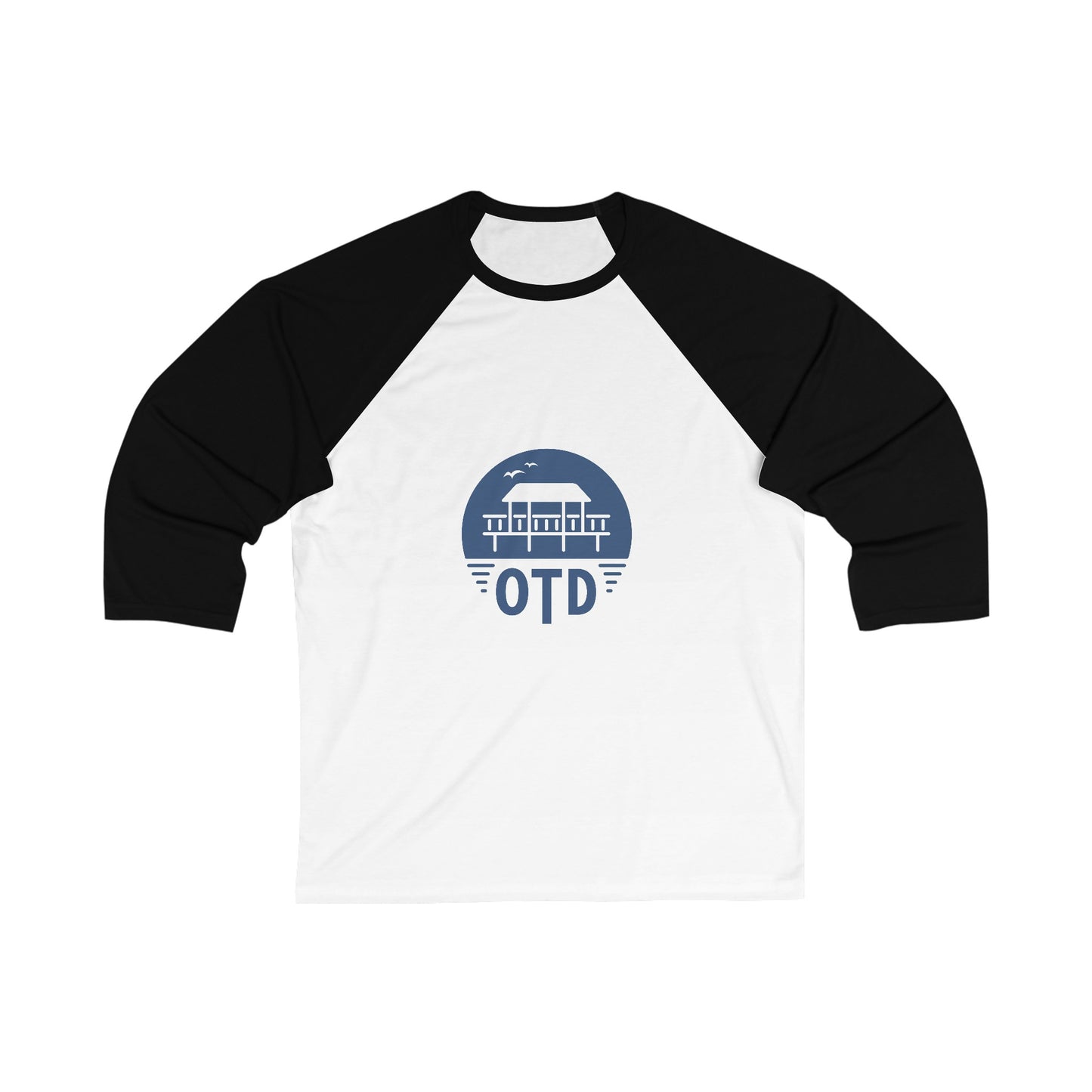 Unisex 3\4 Sleeve Baseball Tee