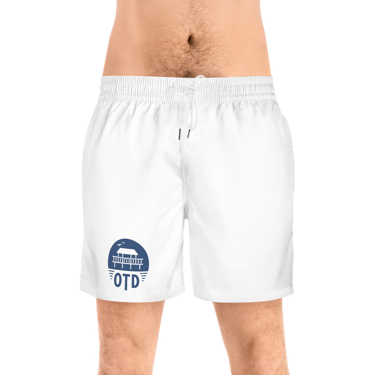 Men's Mid-Length Swim Shorts (AOP)