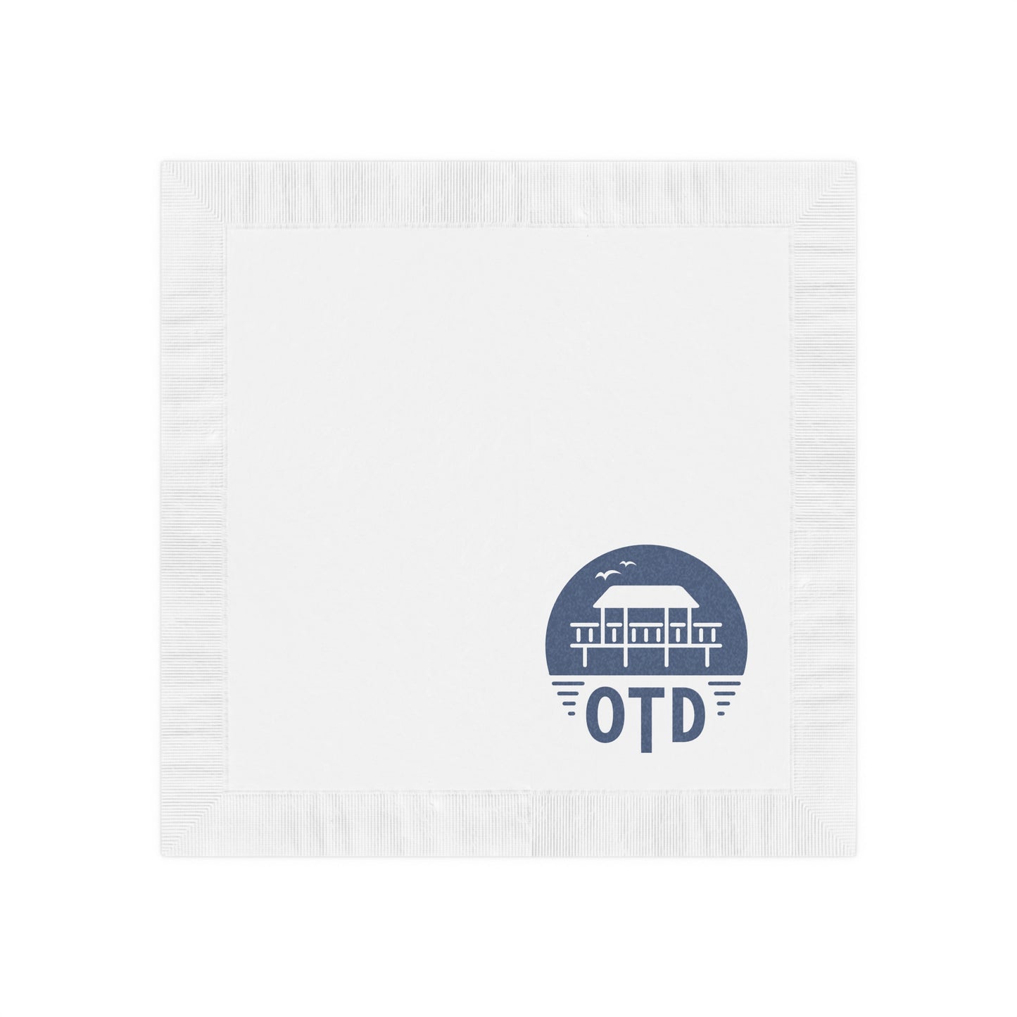White Coined Napkins