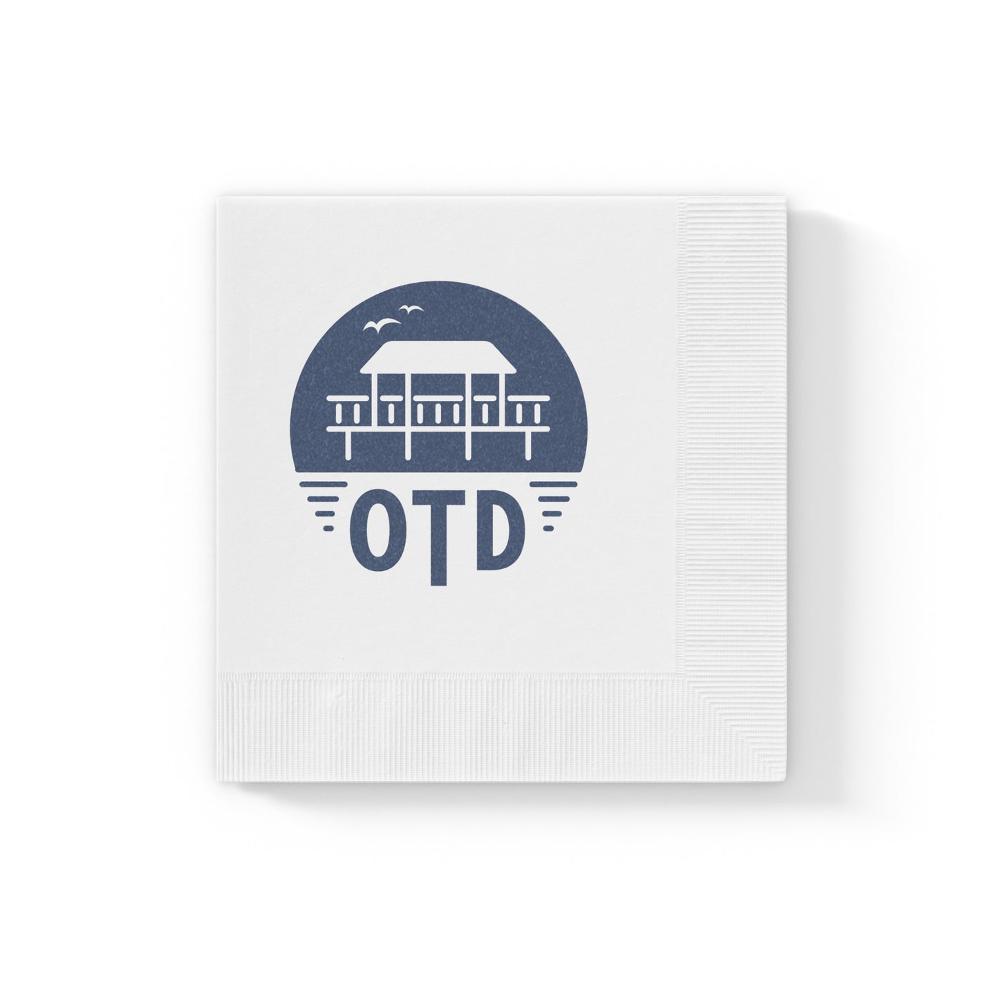 White Coined Napkins